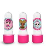 Lembrancinha Mini Tubete Tubo de Ensaio LOL Surprise 10 unidades - Festabox