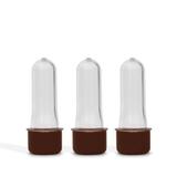 Lembrancinha Mini Tubete Tubo de Ensaio Marrom 10 unidades - Festabox