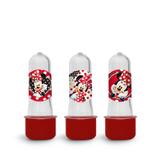 Lembrancinha Mini Tubete Tubo de Ensaio Minnie Vermelha 10 unidades - Festabox