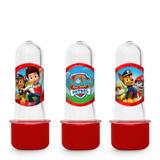 Lembrancinha Mini Tubete Tubo de Ensaio Patrulha Canina 10 unidades - Festabox