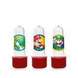 Lembrancinha Mini Tubete Tubo de Ensaio Super Mario Bros 10 unidades - Festabox
