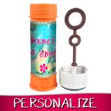 Lembrancinha Personalizada Bolha Sabão Moana 08 unidades - Festabox