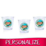 Lembrancinha Personalizada Copinho de Acrílico Moana 40ml 16 unidades - Festabox