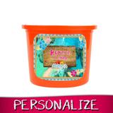 Lembrancinha Personalizada Mini Balde Pipoca Moana 08 unidades - Festabox
