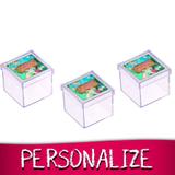Lembrancinha Personalizada Mini Caixa de Acrílico Moana 16 unidades - Festabox