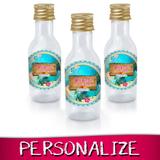 Lembrancinha Personalizada Mini Garrafinha Moana 16 unidades - Festabox