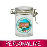 Lembrancinha Personalizada Potinho de Vidro Hermético Moana 08 unidades - Festabox