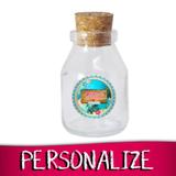 Lembrancinha Personalizada Potinho de Vidro Moana 08 unidades - Festabox
