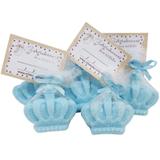 Lembrancinha Sabonete Coroa com Tag - Azul - Nita baby