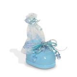 Lembrancinha Sapato de Bebê Azul - Festabox