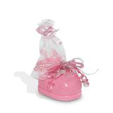 Lembrancinha Sapato de Bebê Rosa - Festabox