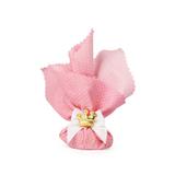 Lembrancinha Trouxinha de Tecido Bombom Coroa Rosa - Festabox