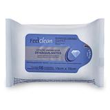 Lenço de Limpeza Facial e Demaquilante Feelclean 16 unidades