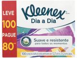 Lenço de Papel Kleenex Dia a Dia 100 Unidades - Folha Dupla