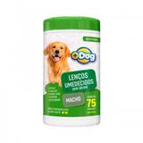 Lenço Umedecido sem álcool Mais Dog c/ 75