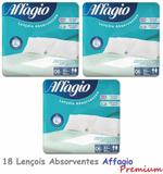 Lençol Absorvente Affagio Kit Com 3 Pacotes Adulto