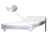 Lençol descartável TNT SEM elástico 2,20mx90cm 30g PCT 10unids - O broto de flor