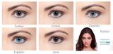 Lente de contato colorida Hidrocor mensal sem grau - Solotica