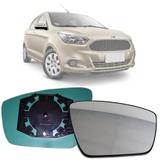 Lente Espelho Retrovisor Ford Ka 2015 2016 2017 2018 Lado Direito - Blawer