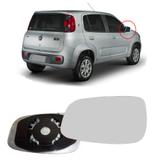 Lente Espelho Retrovisor Uno Vivace 2010 2011 2012 2013 2014 2015 Direito - Blawer