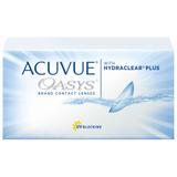 Lentes de contato Acuvue Oasys com Hydraclear Plus bandage +00.00