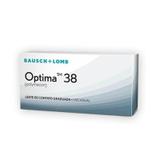 Lentes de contato optima 38 - Bausch lomb