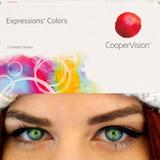 Lentes de Contato Verde Cooper Vision Expressions Colors