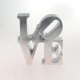 Letreiro Love Decorativo P/ Mesa Prata - Ss limit