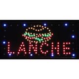 Letreiro luminoso de Led 110v Lanche 1611 - Commerce brasil