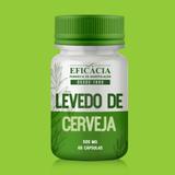 Levedo de Cerveja 500 mg - 60 cápsulas - Farmácia eficácia