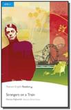 Level 4: strangers on a train book and mp3 pack - Pearson