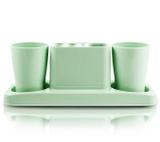 (LIFESTYLE) Kit de Banheiro de 4 Pçs - Jacki design