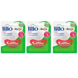 Lillo 619280 Toys Chupeta Orto Silicone Vermelha Tam2 (Kit C/03)