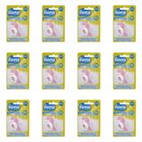 Lillo 802030 Fiona Baby Desenhos Chupeta Silicone Rosa Tam1 (Kit C/12)