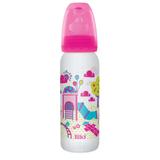 Lillo mamadeira divertida ortodontico silicone 614131 rosa 240ml