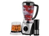Liquidificador Britânia Eletronic Pro 2 em 1 0,65L - Preto com Filtro 4 Velocidades 800W