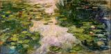 Lírios DÁgua (1920) - Claude Monet - Tela 60x121 Para Quadro - Santhatela