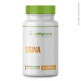 Lisina 500mg 60 Cápsulas - Miligrama