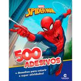 Livro 500 adesivos marvel homem aranha - culturama