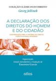 Livro - A Declaração Dos Direitos Do Homem E Do Cidadão Contribuição Para A Hist Do Dto Const Moderno - V. 2
