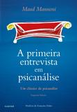 Livro - A primeira entrevista em psicanálise