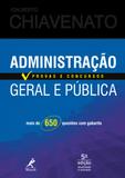 Livro - Administração geral e pública - provas e concursos