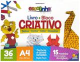 Livro + Bloco criativo (origami)