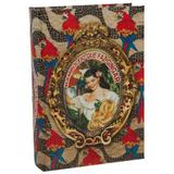 Livro Caixa Brasil Chic Arara - 30cm x 21cm x 7cm - Trevisan Concept