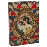 Livro Caixa Brasil Chic Arara - 30cm x 21cm x 7cm - Trevisan Concept