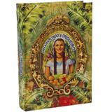 Livro Caixa Brasil Chic Pavao Exclusivo Trevisan Concept 30cm x 21cm x 7cm