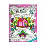 Livro Colorir Adulto - Bosque Encantado
