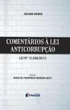 Livro - Comentários à lei anticorrupção - lei 12.846/2013
