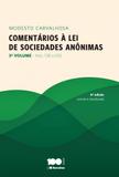 Livro - Comentários à lei de sociedades anônimas: 3º Volume - 6ª edição de 2014