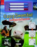 Livro - Como desenhar - animais da fazenda